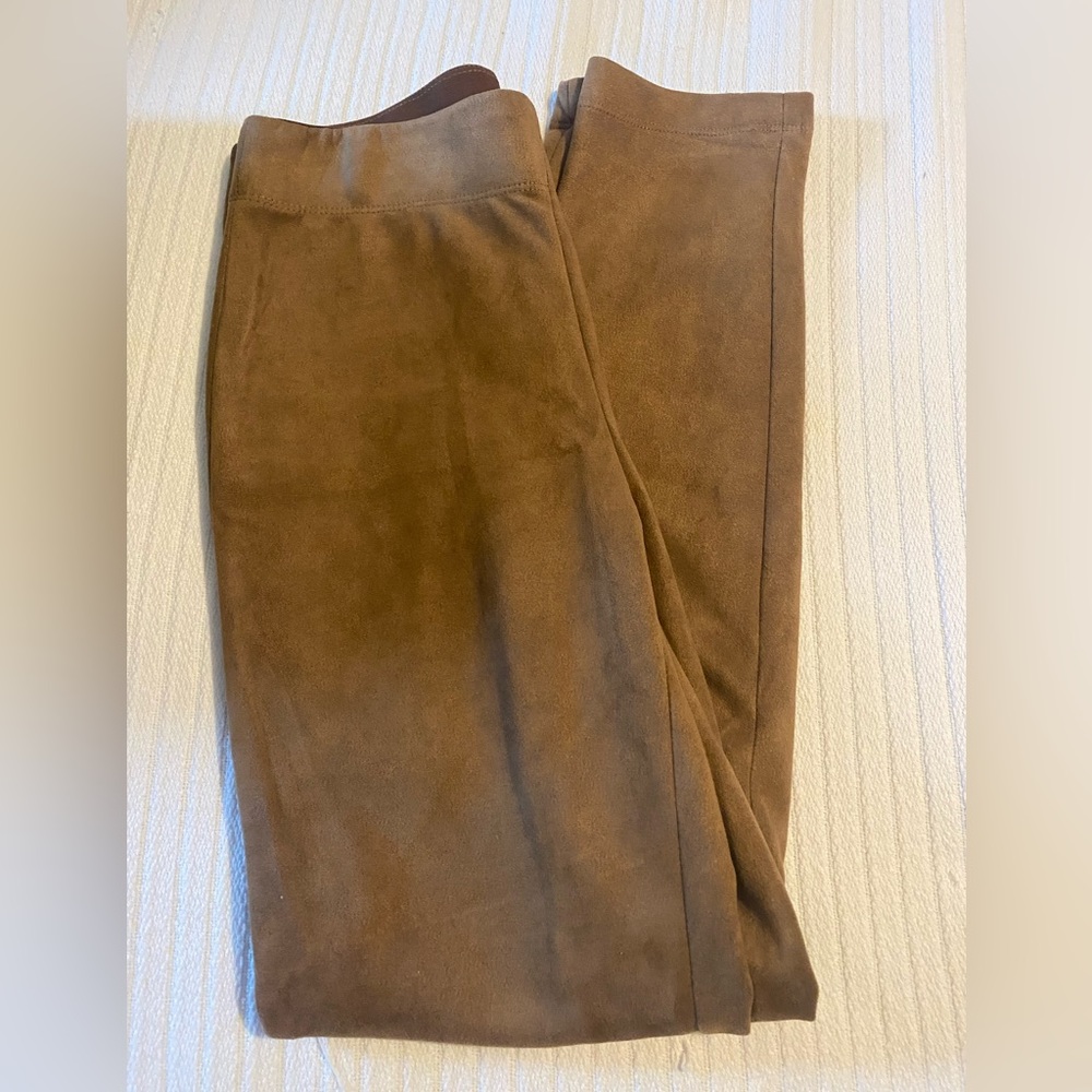 Brown Suede Trousers